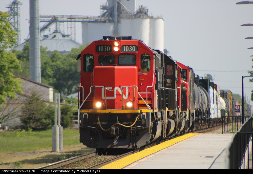 CN A408 in Effingham IL 